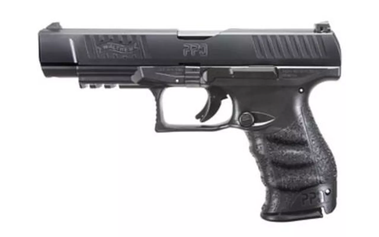 Walther PPQ M2 9mm Black 5″ Standard 15 Round, 2 Mags