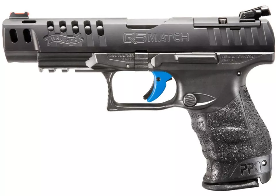 Walther PPQ M2 Q5 Match 9mm 5" Barrel 2846926