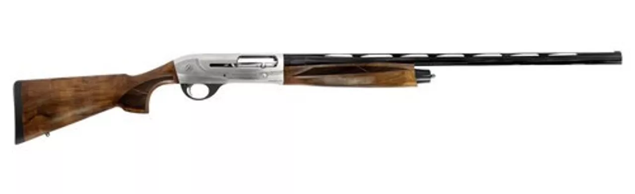 Weatherby 18i Deluxe 12 Ga, 28″ Barrel, 3″, Walnut Stock, Silver, 2rd
