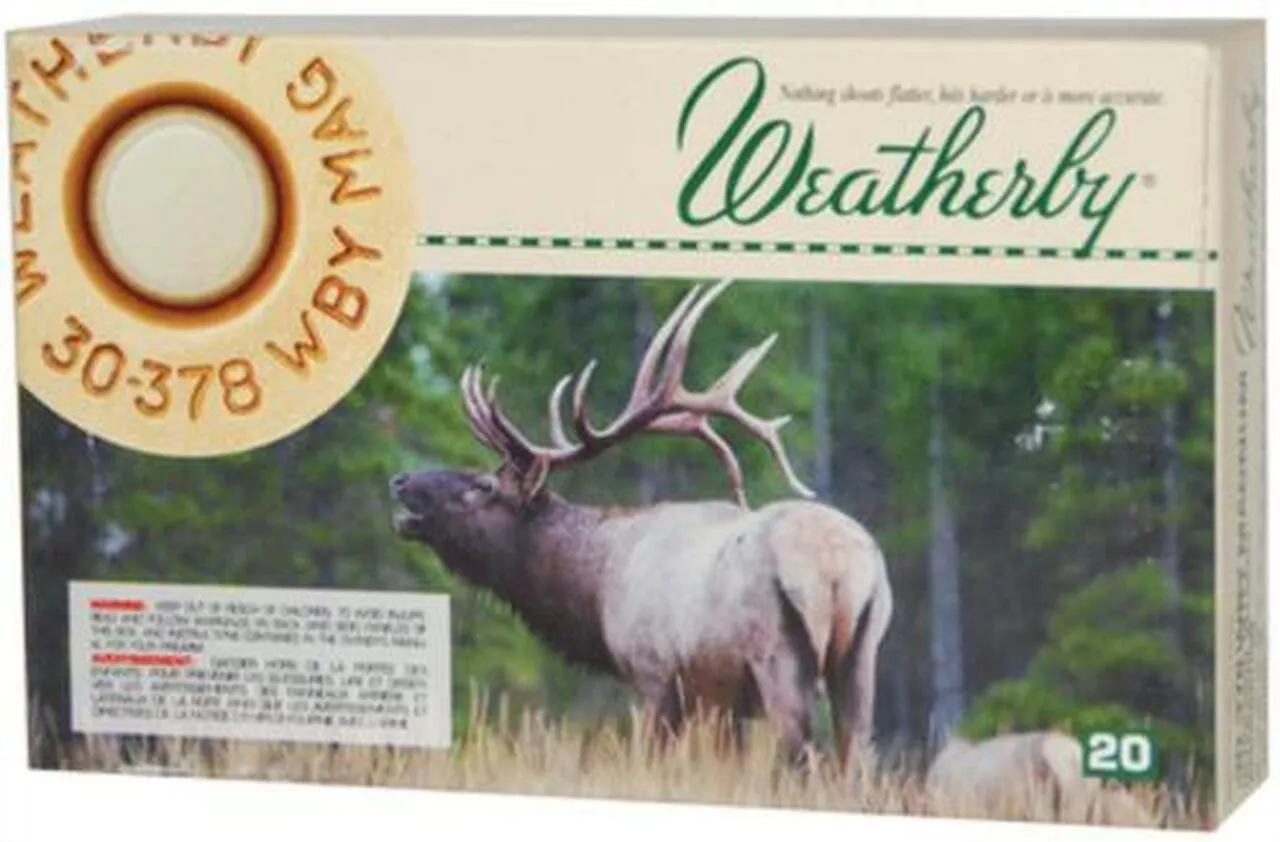 Weatherby .30-378 Weatherby Magnum 180gr, Barnes, Triple-Shock X Bullet, 20rd Box