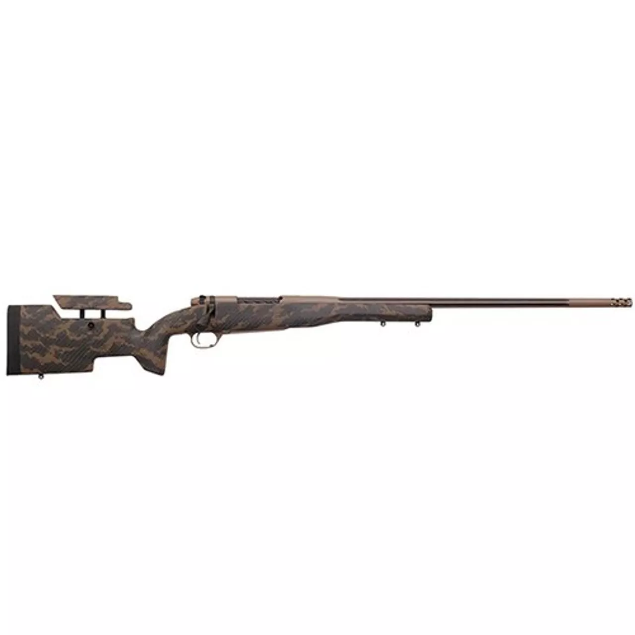 Weatherby Mark V Accumark Elite 6.5×300 Weatherby Mag, 26″, Coyote Tan Elite Cerakote Adjustable Cheekpiece Stock , 3rd