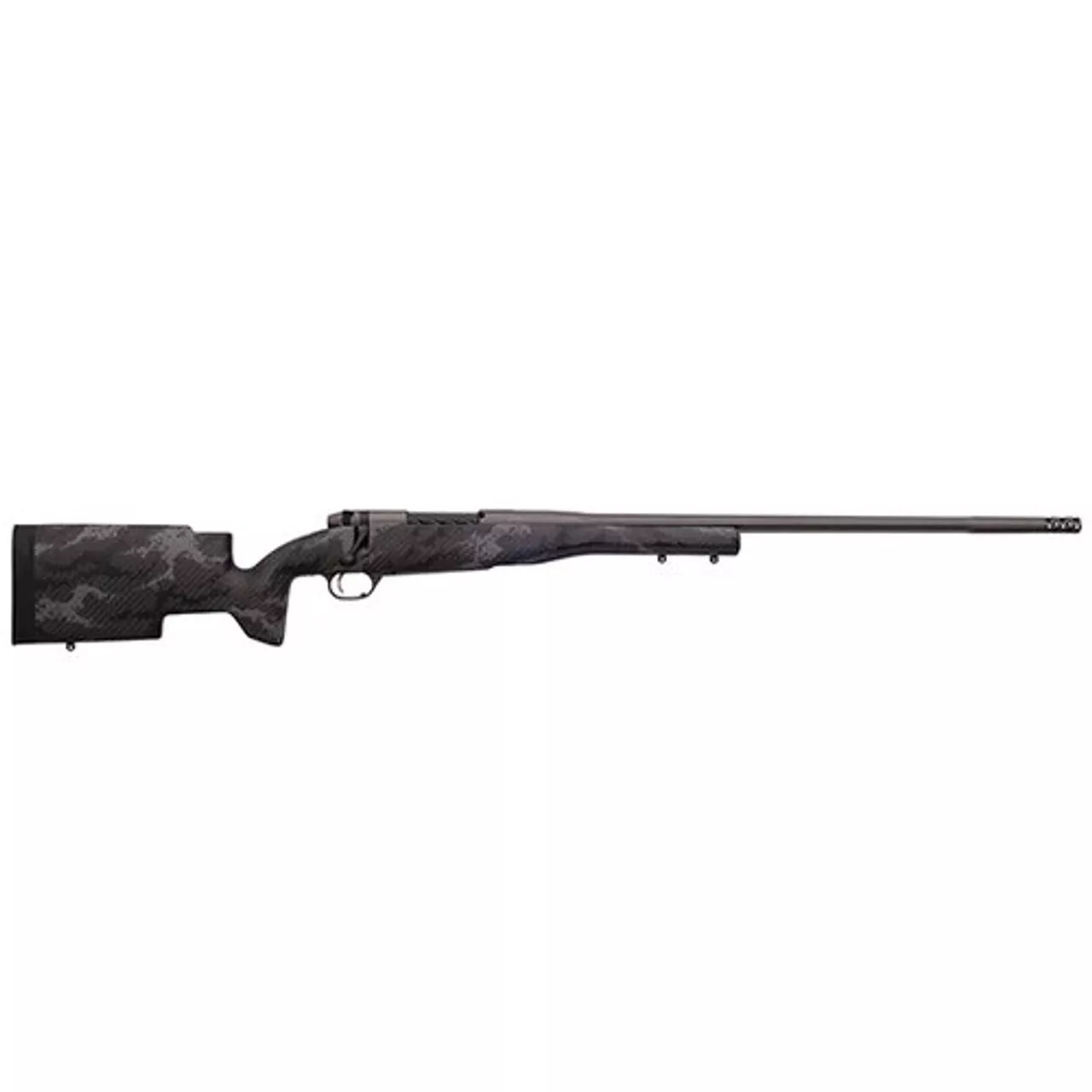 Weatherby Mark V Accumark Pro 6.5×300 Weatherby Mag, 26″, Tungsten Gray Cerakote Carbon Fiber Stock , 3rd