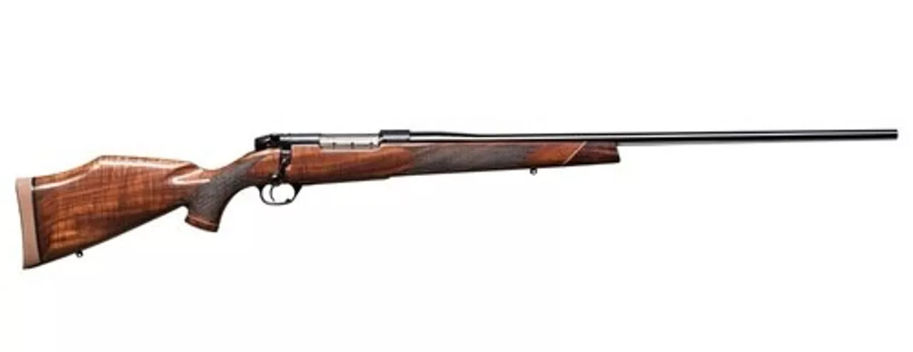 Weatherby Mark V Deluxe, .416 Wby Mag, 28″, Blued, Polished Walnut Stock