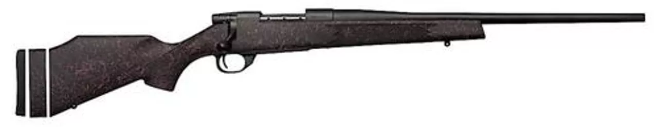 Weatherby Vanguard Girls Hunt 2, .243 Win, 20″, Blued, Synthetic Stock, Pink Webbing
