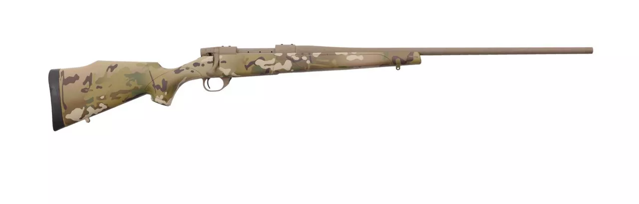 Weatherby Vanguard Multicam 30-06 Springfield, 24″ Barrel, Flat Dark Earth, Multicam Synthetic Stock, 4rd