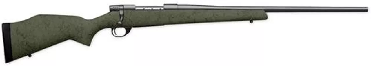 Weatherby Vanguard RC, .257 Wby Mag, 24″, Blued, Green Composite Stock