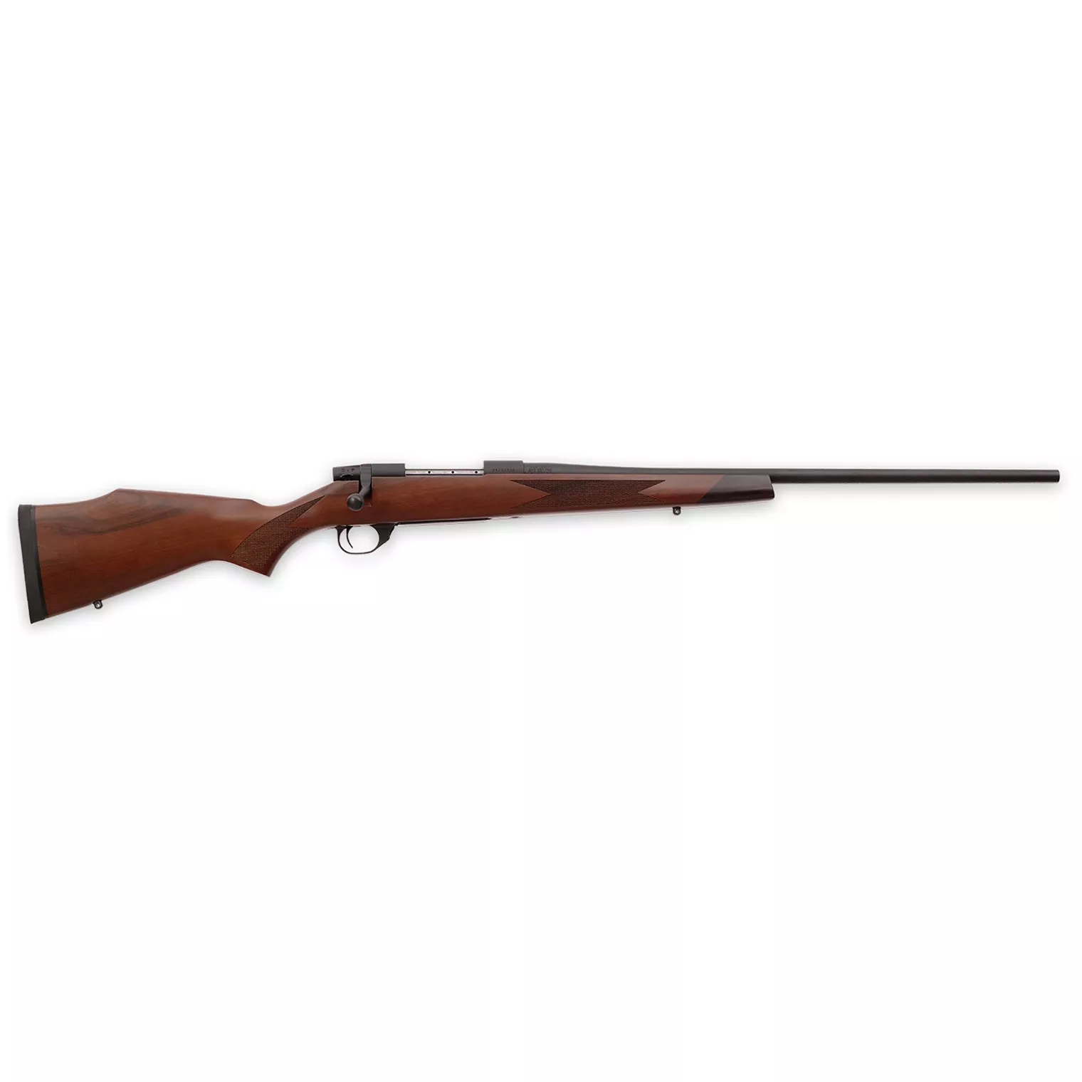Weatherby VDT300NR4T Vanguard Sporter Full Size 300 Win Mag 3+1 24” Bead Blasted Blued #2 Threaded Barrel, Matte Blued Drilled & Tapped Steel Receiver, Grade A Turkish Walnut Monte Carlo Stock