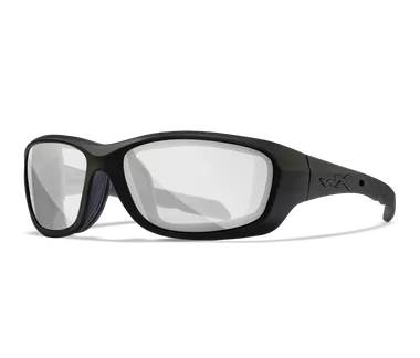 Wiley X Gravity Clear Lens/Matte Black Frame Sunglasses