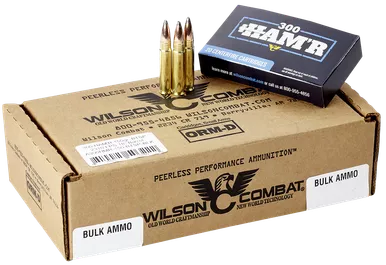 Wilson Combat 300 HAM'R Ammunition 150 Grain SPBT Box of 20