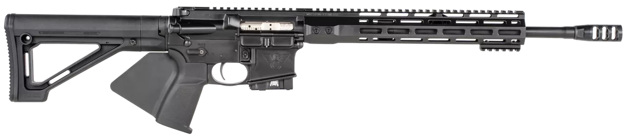 Wilson Combat Protector Carbine *CA Compliant 5.56mm 16.25″, Black Hard Coat Anodized Magpul MOE Fixed Carbine Stock, 10 rd