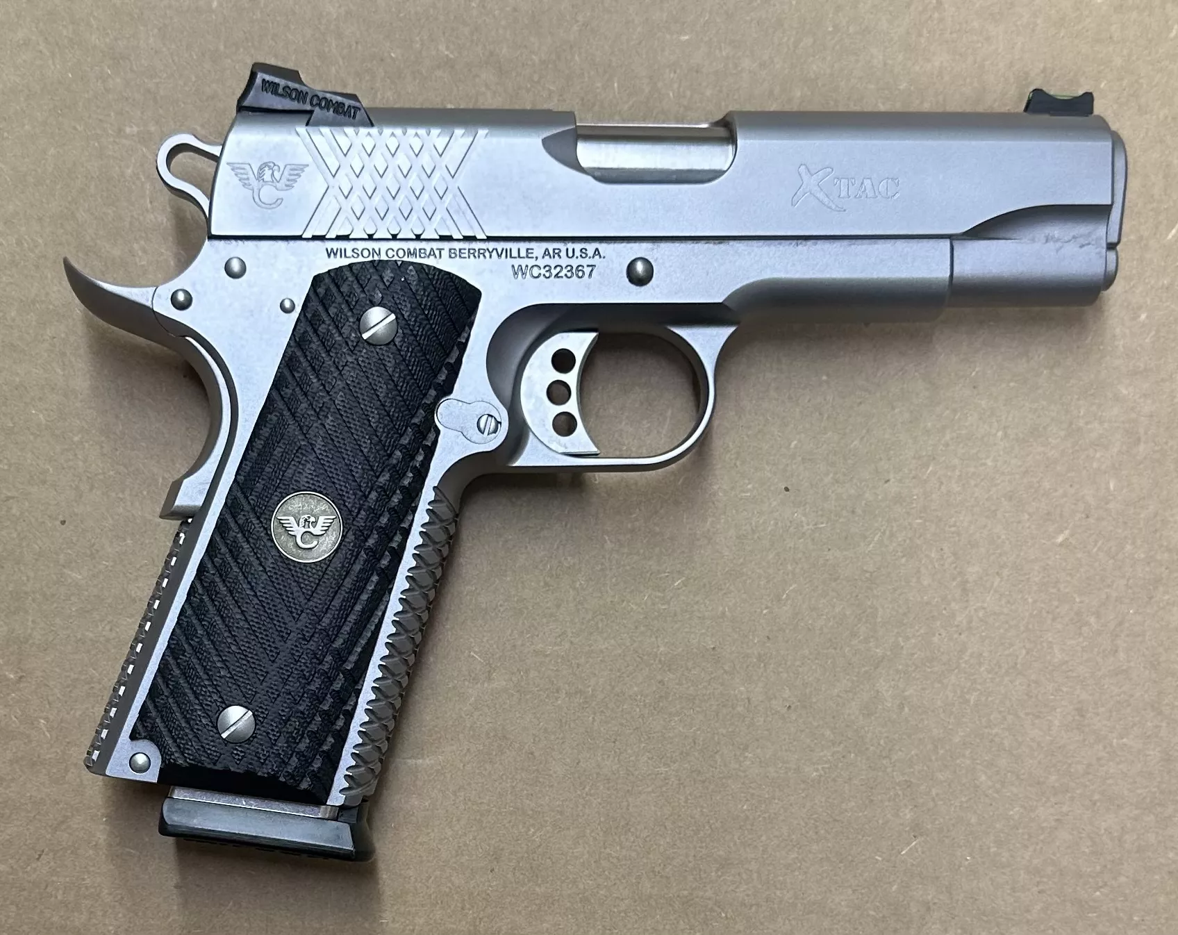 Wilson Combat X-Tac Commander 9mm Stainless Steel XTC-COM-9