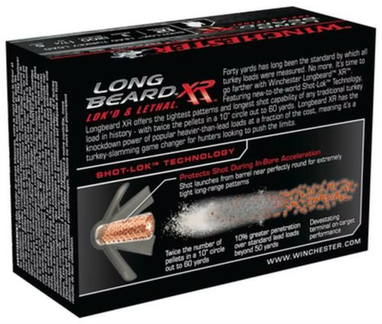 Winchester Long Beard XR 12 Gauge, 3 Inch, 1200 FPS, 1.75 Ounce, 6 Shot, 10rd/Box