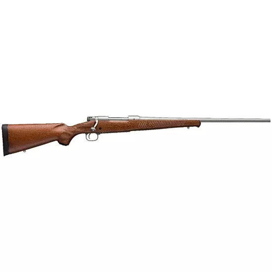 Winchester Repeating Arms 535234289 70 Featherweight 6.5 Creedmoor 5+1 22″ Matte Stainless/ Free-Floating Barrel, Matte Stainless/ Stainless Steel Receiver, Satin Walnut/ Wood Stock, Right Hand