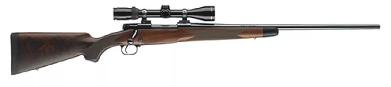 Winchester Repeating Arms M70, Super Grade, Bolt, 6.5 Creedmoor, 22″, Blue, Wood, Right Hand, 5Rd, 7.75 lb