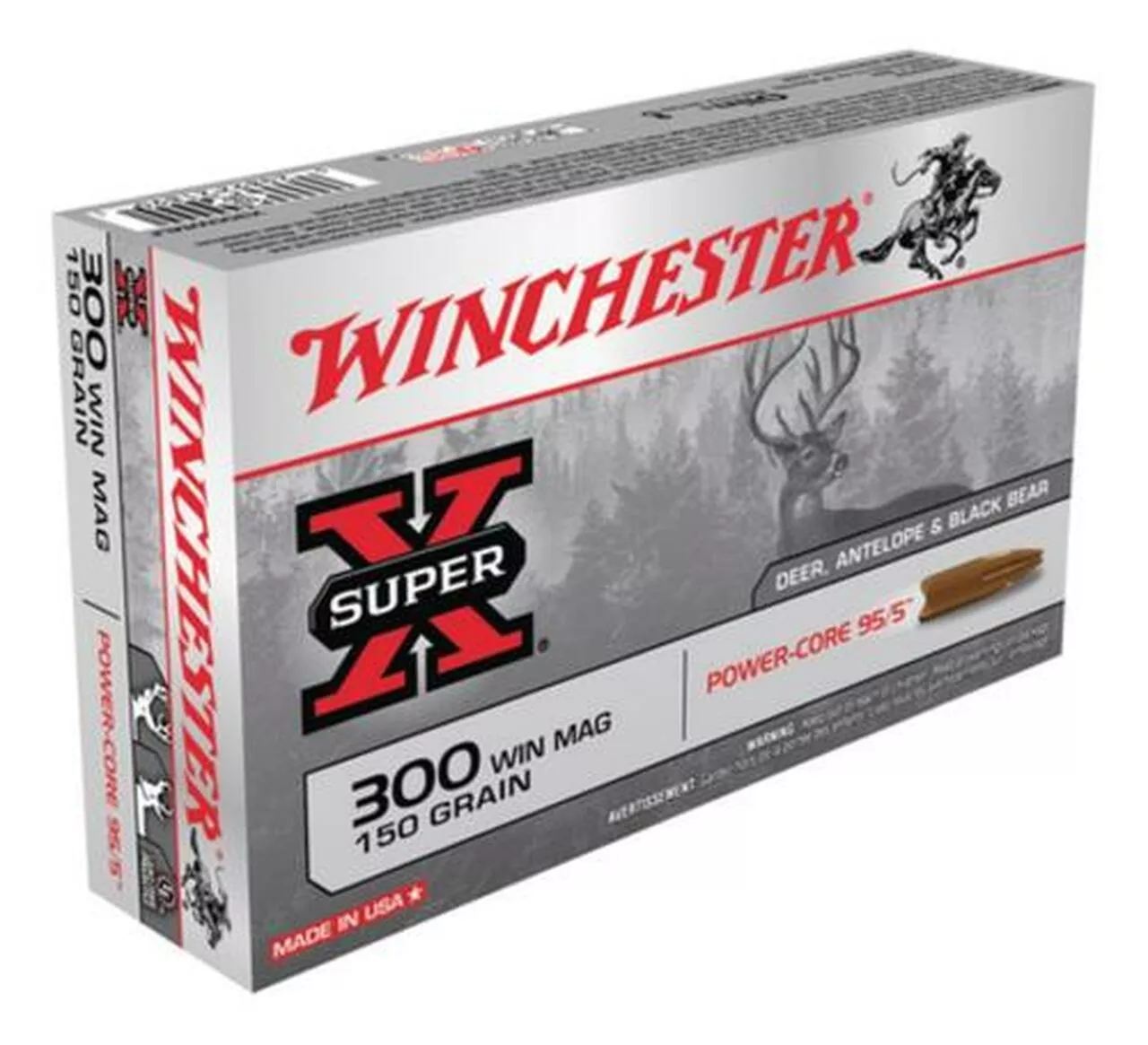 Winchester Super-X Power Core 300 Win Mag 150gr, Power Core 95-5 20rd Box