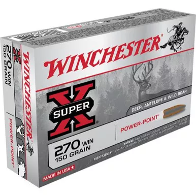 Winchester Super X Power-Point 270Win 150gr – 20 Rounds