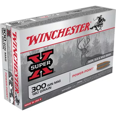 Winchester Super-X Power-Poiny 300 Win Mag 180gr – 20 Round