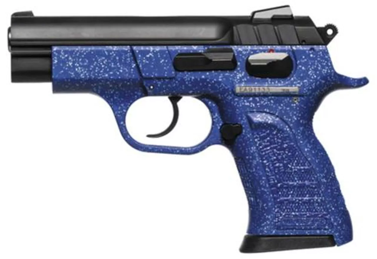 Witness Pavona Pistol By Tanfoglio .380 ACP 3.6″ Blue Barrel Sapphire Polymer Frame with Silver Flecks 13rd