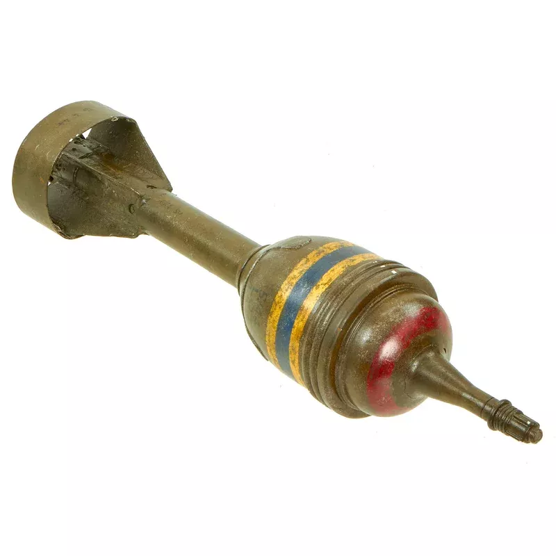WWII British PIAT Anti-Tank Bomb Launcher Resin Replica Round – “Dated 1944”