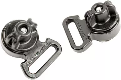 YakAttack Horizontal Tie-Downs, Black - AAP-1027 USED