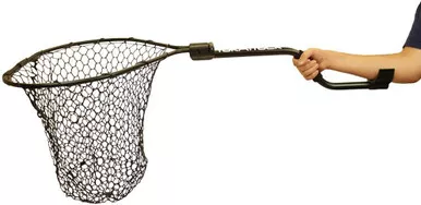 YakAttack Leverage Landing Net 20" x 21" Hoop Black
