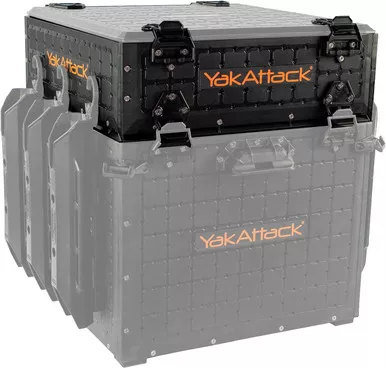 YakAttack ShortStak Upgrade Kit BlackPak Pro 16" x 16" Black