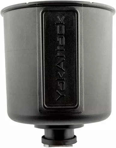YakAttack Track Mount Multimount Cup Holder, Black - SSO-1001 USED