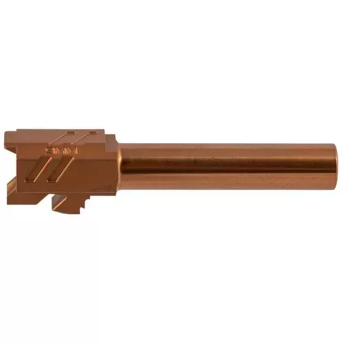 ZEV BBL19PROBRZ Pro Match9mm Luger compatible with Glock 19 Gen 1-4 Black