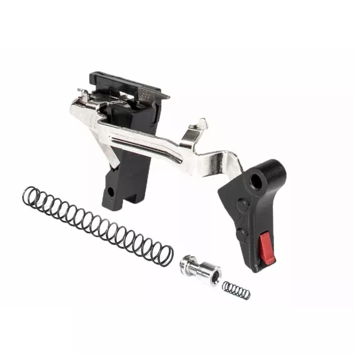 ZEV Technologies PRO FLAT FACE TRIGGER DROP-IN KIT GLOCK G4 .40 BLK/RED
