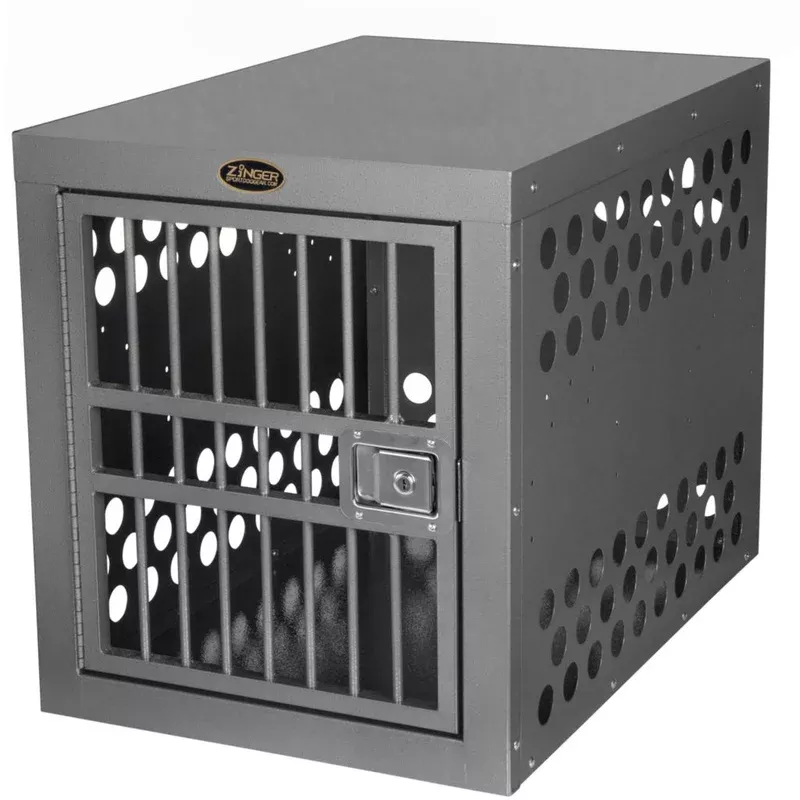 Zinger Deluxe 3000 Front Entry 21"x24"x30" Dog Crate #DX3000-2-FD