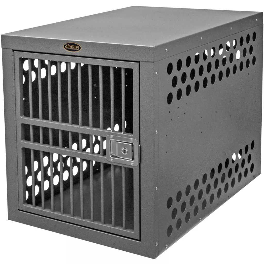 Zinger Deluxe 4000 Front Entry 24"x28"x36" Dog Crate #DX4000-2-FD
