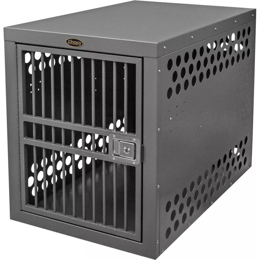 Zinger Deluxe 4500 Front Entry 24"x30"x38" Dog Crate #DX4500-2-FD