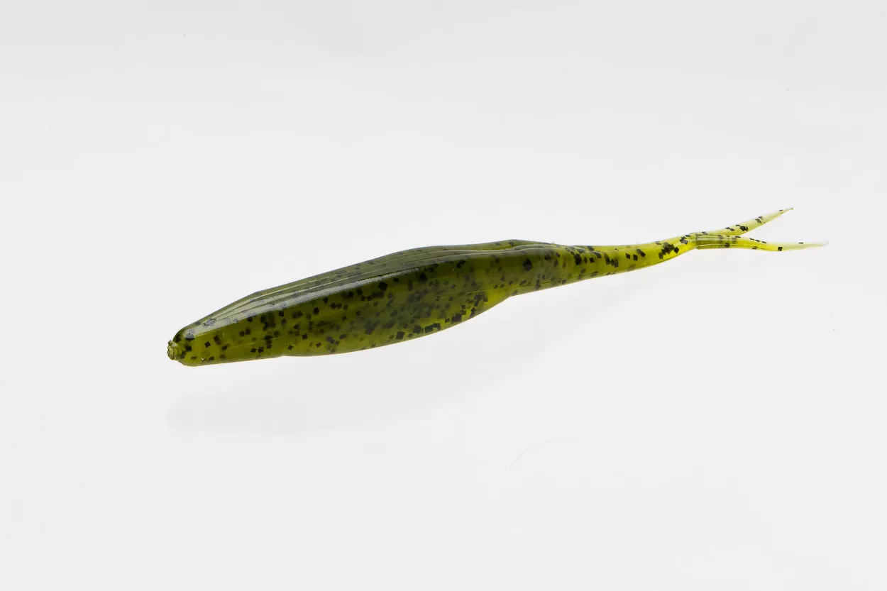 Zoom Salty 5-1/4" Super Fluke 10pk Plastic Baits #023