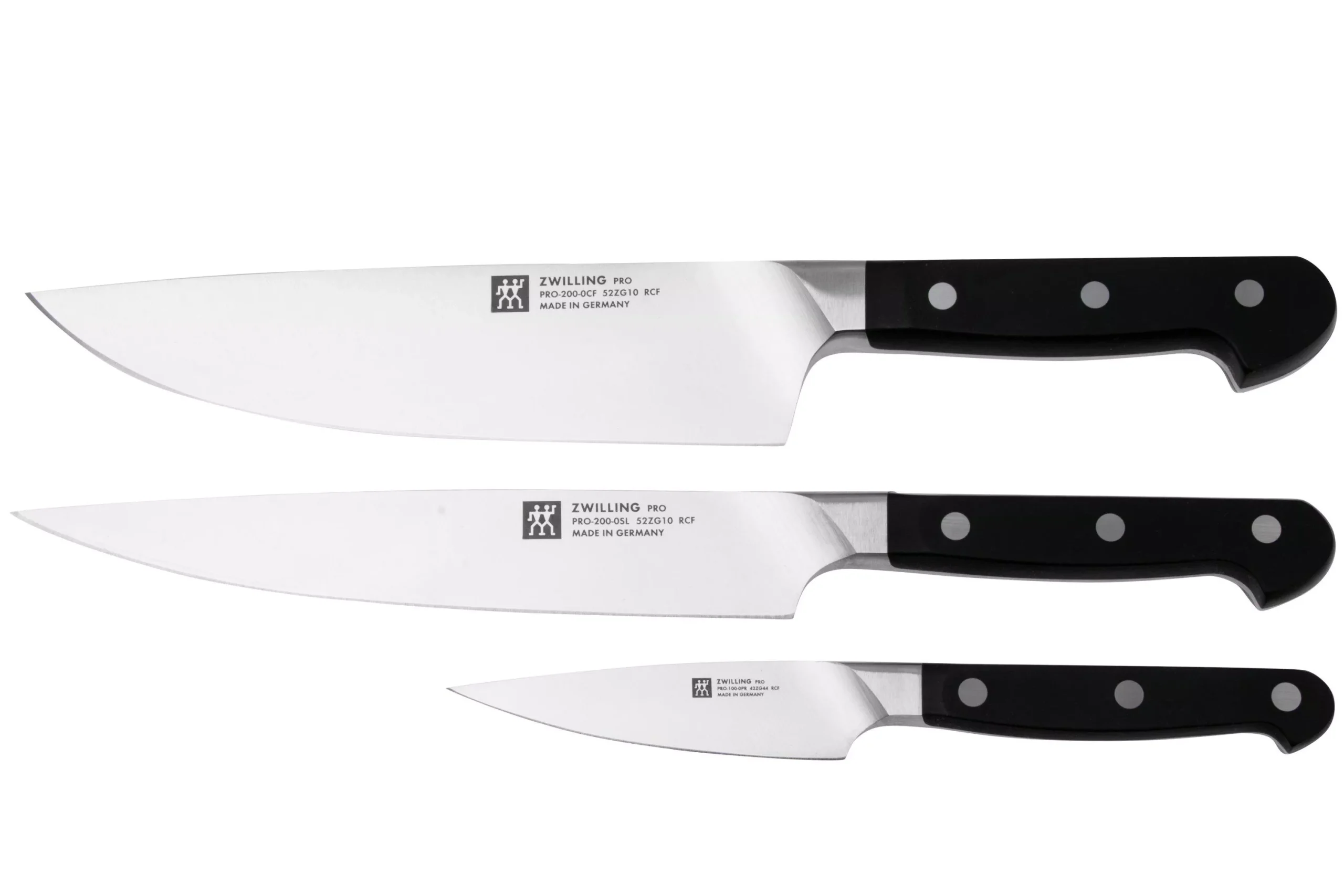 Zwilling 38430-007 Pro 3-piece knife set